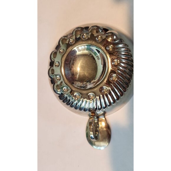 Sommeliers tasting cup A shallow Chateau De Meupsault, silver tastevin tradition - Picture 8 of 15